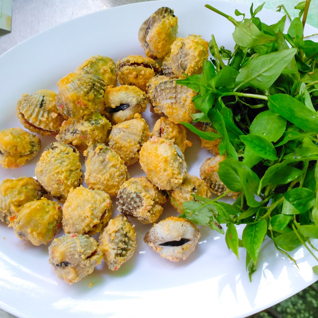 Sò Huyết Rang Muối