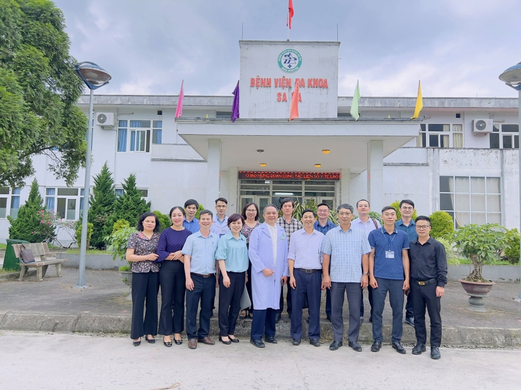 SỞ Y TẾ TỈNH YÊN BÁI VÀ SỞ Y TẾ TỈNH LÀO CAI THĂM, LÀM VIỆC TẠI BỆNH VIỆN ĐA KHOA SA PA