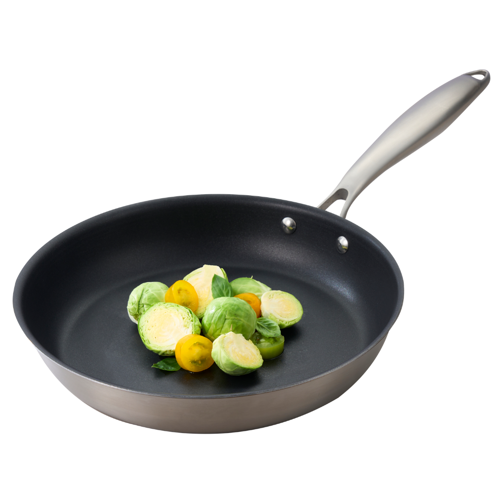 Chảo inox chống dính nguyên khối Omi Essential 24 cm (chảo rán) Đồ gia ...