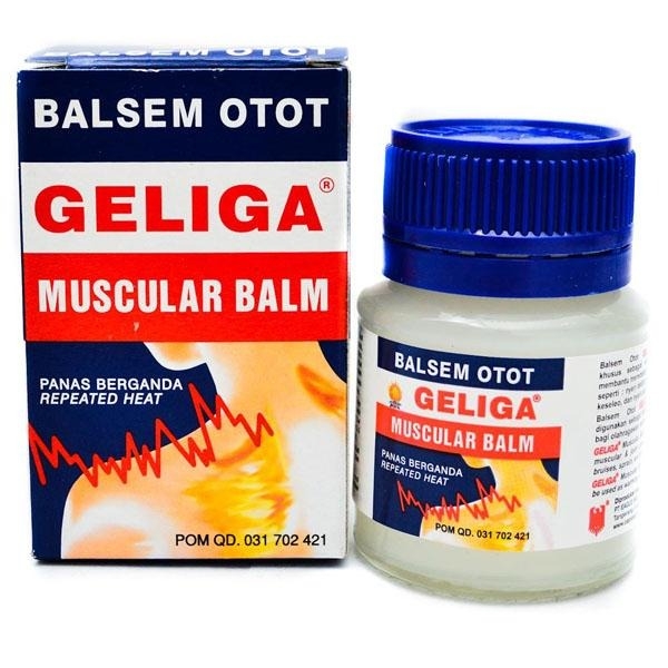 Dầu cù là Lửa G ELIGA MUSCULAR BALM 40g Indonesia