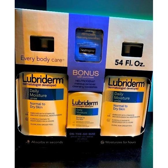 Set Sữa dưỡng thể Lubriderm USA