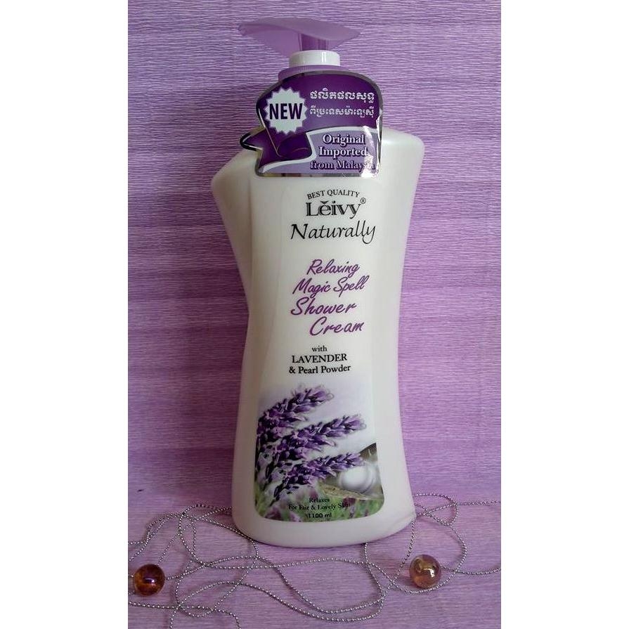 Sữa tắm leivy Lavender & Pear Powder