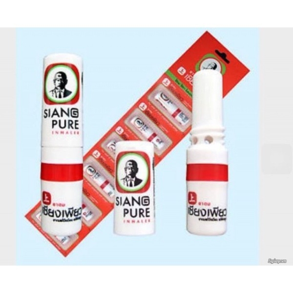 Ống  hít mũi  Siang Pure Thái Lan ( hít mũi ông già)