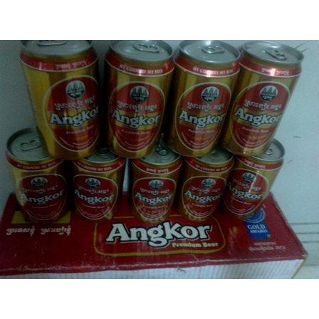 Bia lon Angkor Cambodia