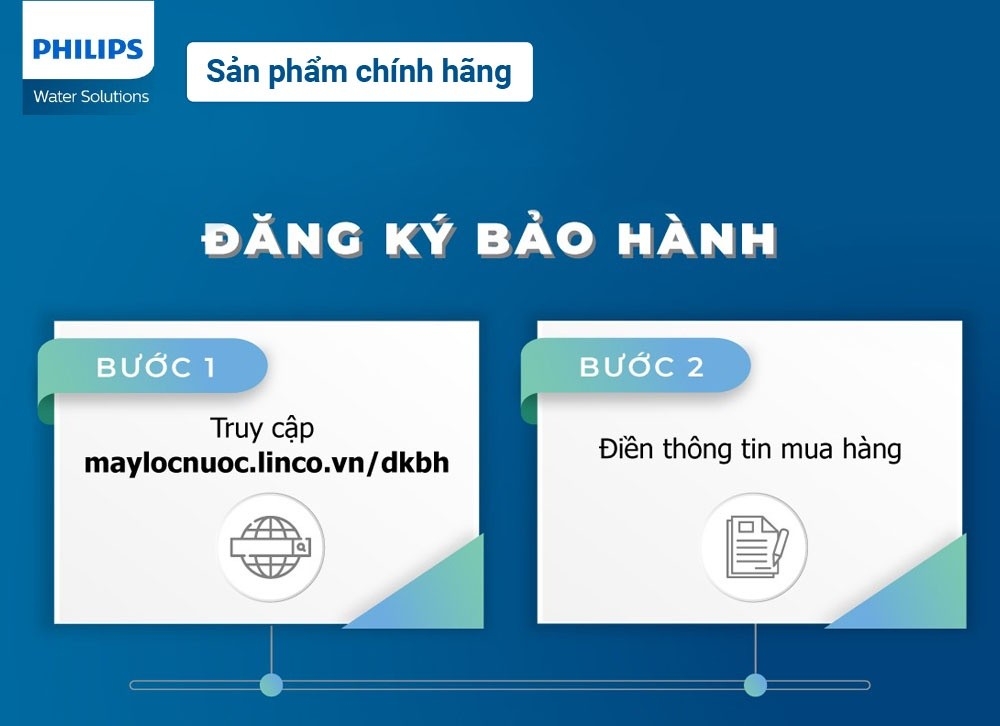 Đăng ký bảo hành điện tử Philips