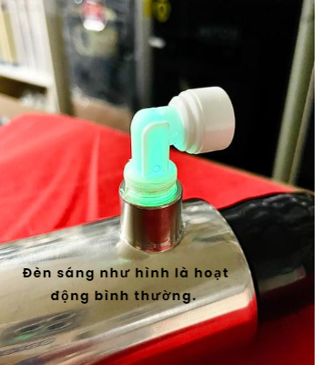 Đèn UV hoạt động bình thường