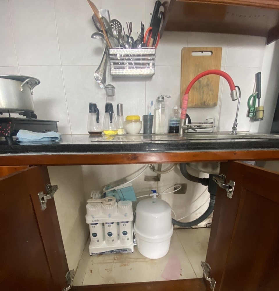 Hình lắp đặt thực tế Karofi U05 PRO với thiết kế mới
