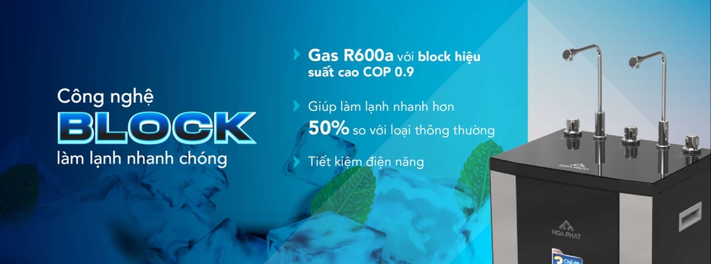 Công nghệ làm lạnh sâu bằng Block