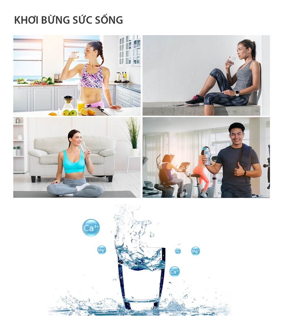 Máy lọc nước RO A. O. Smith VITA - Khơi bừng sức sống