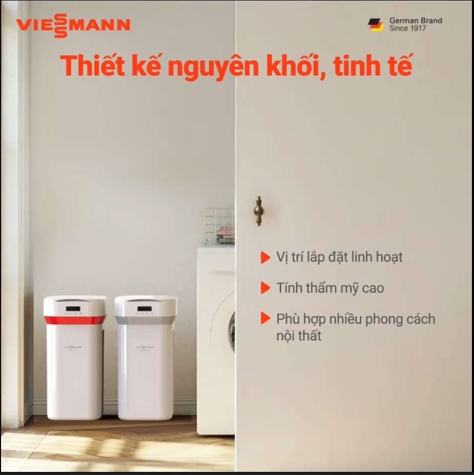Máy lọc nước Vitopure S2 là giải pháp lọc nước trung tâm 