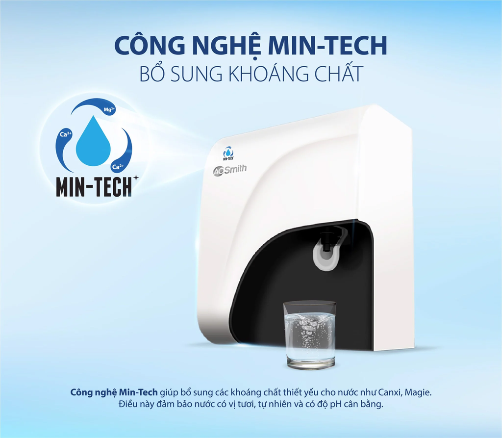 Công nghệ Min-Tech - Bổ sung khoáng chất của C1