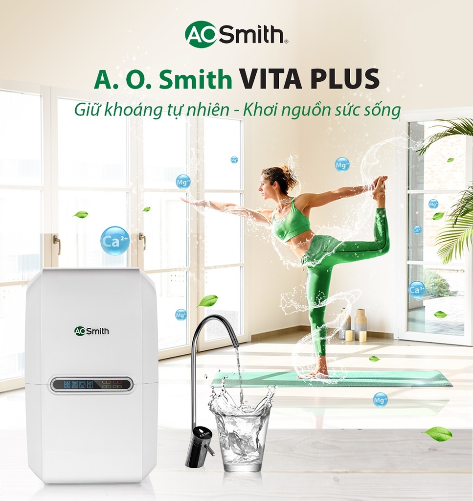 Tính năng nổi bật của máy lọc nước RO A. O. Smith VITA PLUS