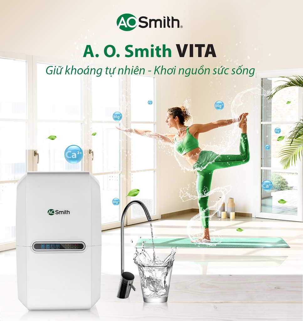 Tính năng nổi bật của máy lọc nước RO A. O. Smith VITA