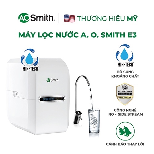 Máy lọc nước AO Smith E3 Máy lọc nước AO Smith E3