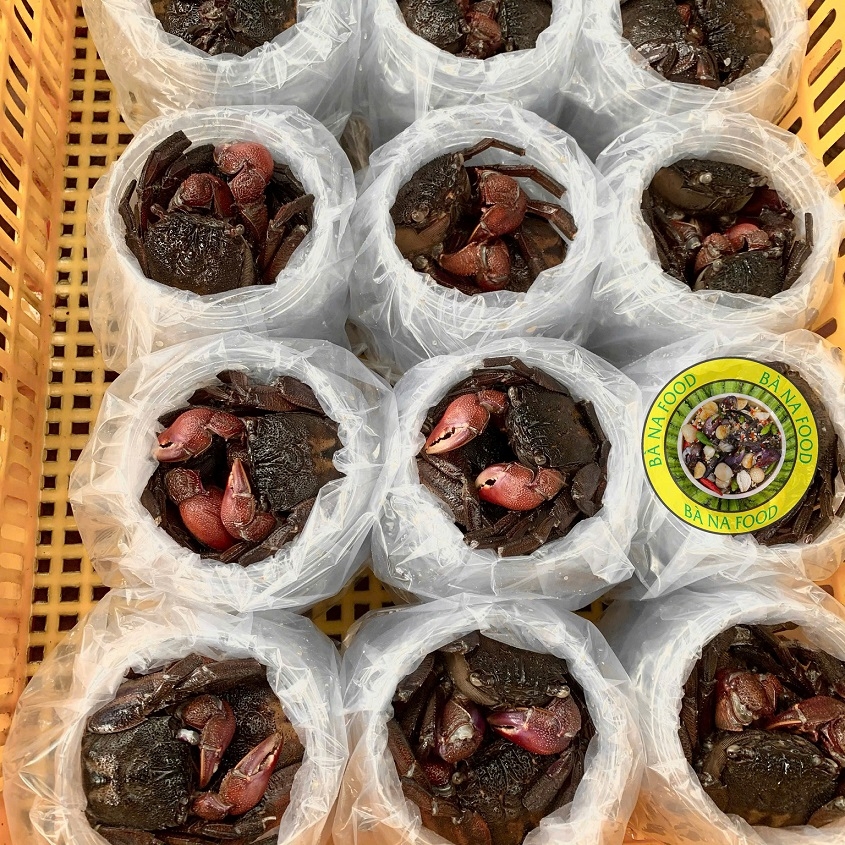 Ba khía muối Rạch Gốc còn nguyên con chưa trộn lựa chắc thịt từng con