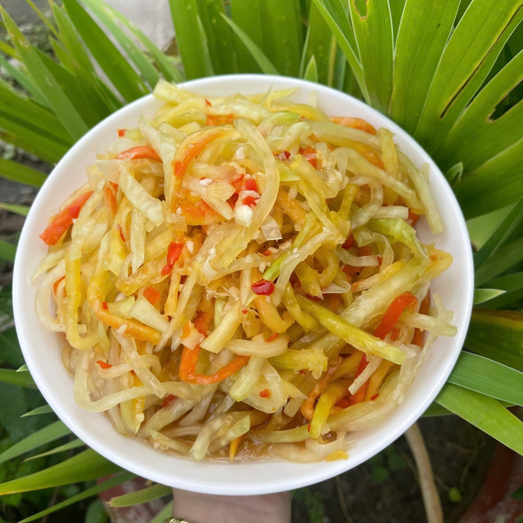 Mắm đu đủ giòn - Bà Na Food