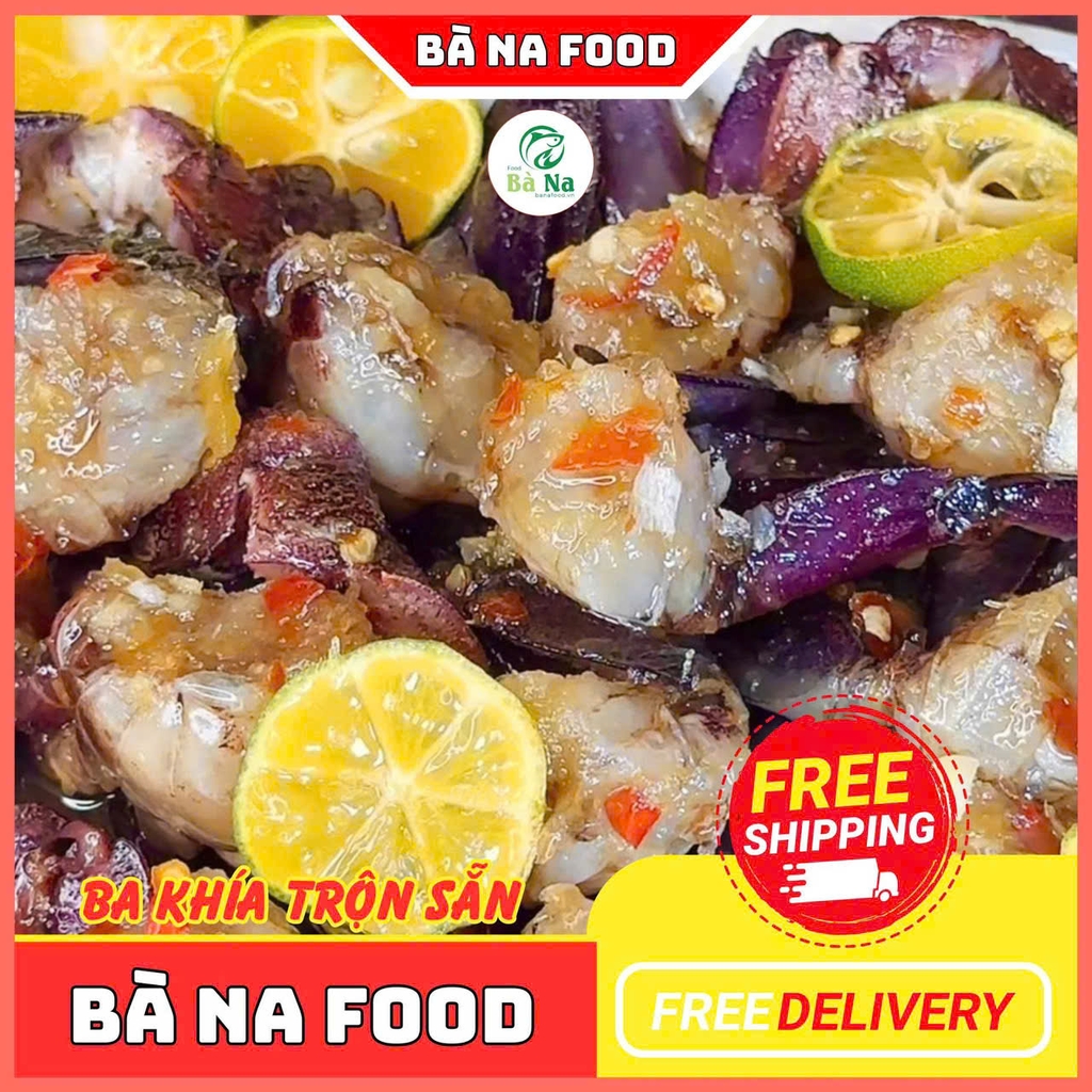 600g Ba Khía Trộn Đu Đủ Giòn Rụm Chắc Thịt Thơm Ngon - Đạt Chứng Nhận OCOP 3 SAO - BÀ NA FOOD