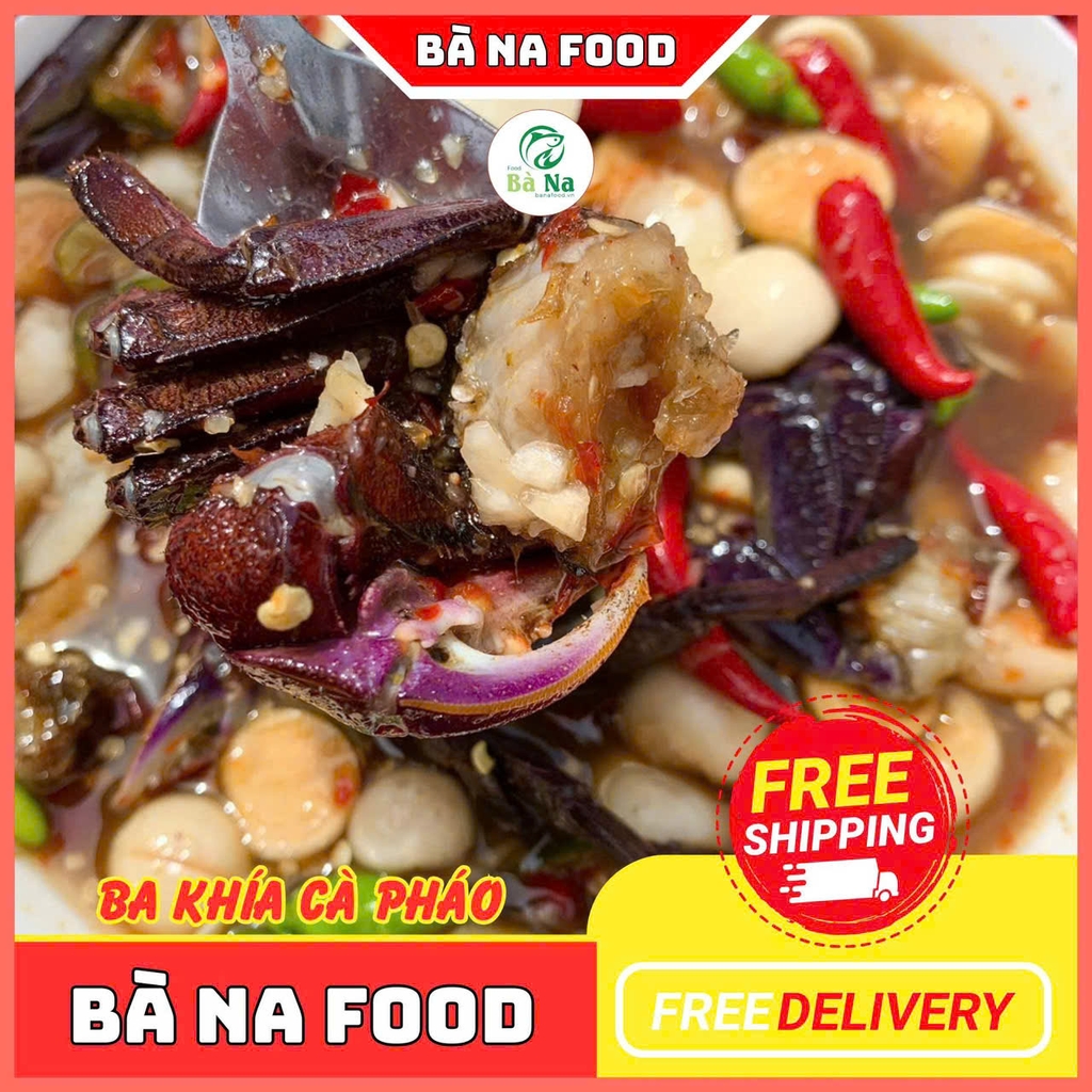 600g Ba Khía Trộn Cà Pháo Giòn Rụm Chắc Thịt Thơm Ngon - Đạt Chứng Nhận OCOP 3 SAO - BÀ NA FOOD