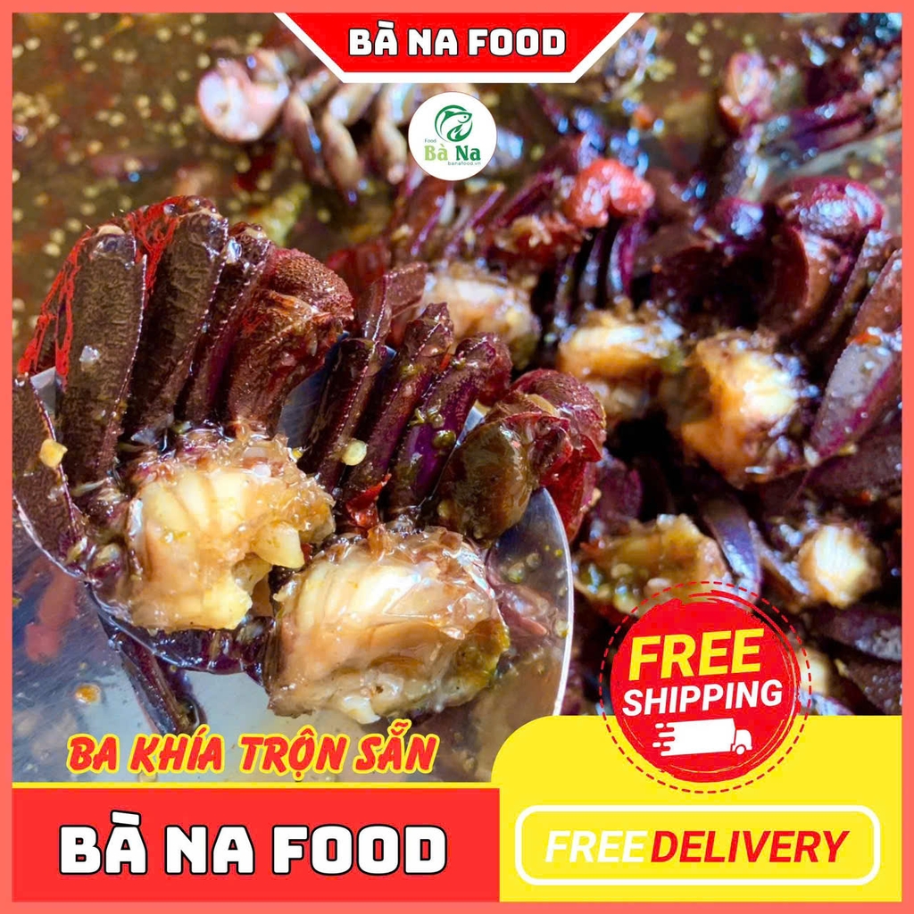 600g Ba Khía Trộn CON TO Chắc Thịt Thơm Ngon - Đạt Chứng Nhận OCOP 3 SAO - BÀ NA FOOD