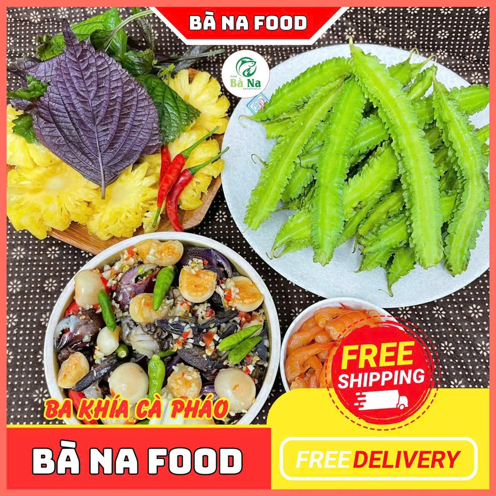 600g Ba Khía Trộn Cà Pháo Giòn Rụm Chắc Thịt Thơm Ngon - Đạt Chứng Nhận OCOP 3 SAO - BÀ NA FOOD