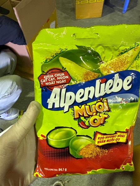 alpenliebe muối ớt túi nhỏ
