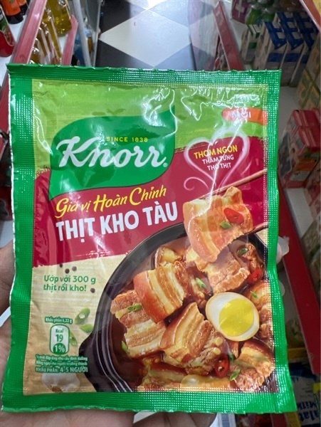 Gia vị thịt kho tàu