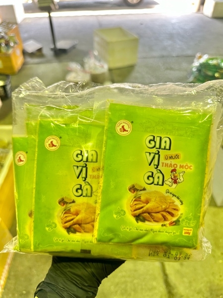 gia vị gà ủ muối thảo mộc 100 g