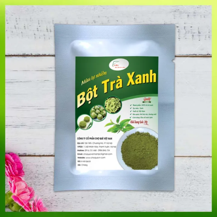 bột trà xanh 20g