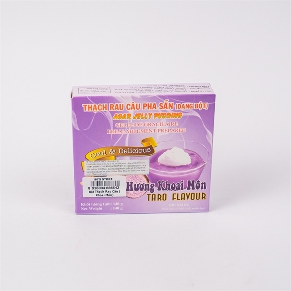 THẠCH RAU CÂU PHA SẴN KHOAI MÔN