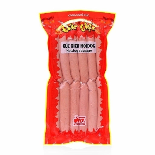 XÚC XÍCH HOTDOG ĐỨC VIỆT GÓI 500G
