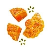 Bánh trung thu Kinh Đô nướng đậu xanh 1 trứng 150gr