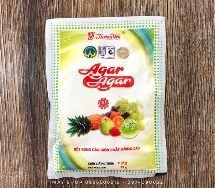 Bột thạch giòn, Agar Hoàng Yến