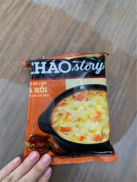 Cháo story cá hồi