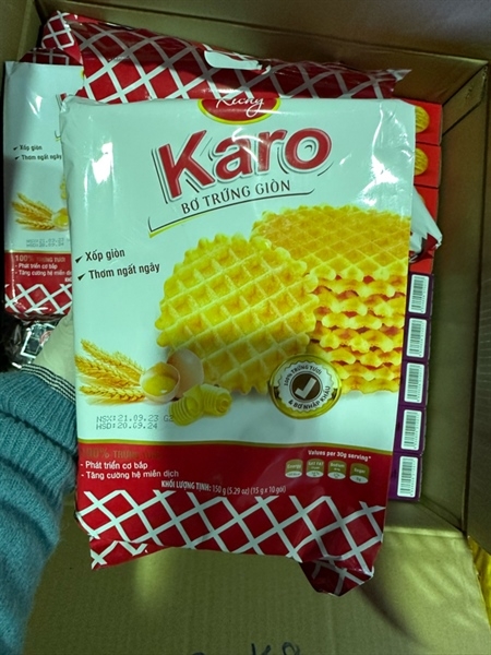 bánh karo giòn