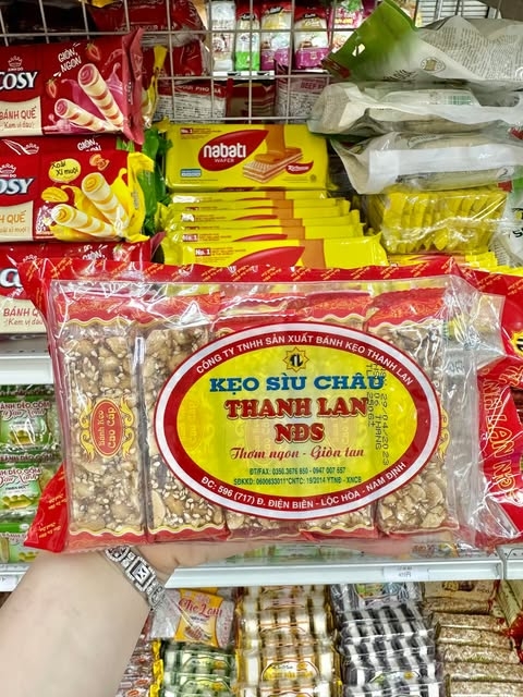 Kẹo lạc Thanh lam sìu châu Nam Định