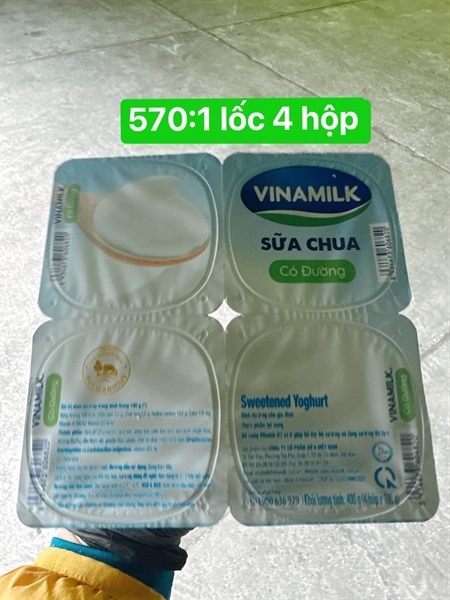 sữa chua vinamilk 1 lốc