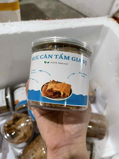 Mực cán tẩm vị 150 g