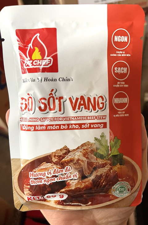 sốt Bò Sốt Vang AZ CHEF (gói 80g).