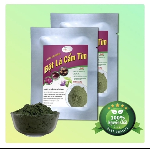 bột lá cẩm tím 20g