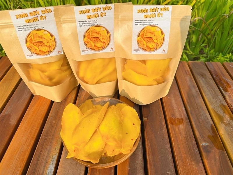 Xoài Sấy Dẻo Muối Ơt
