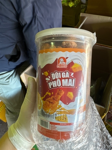 đùi gà phô mai hộp