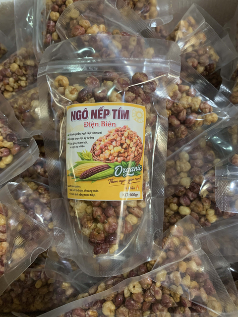 ngô nếp tím sấy giòn 100g
