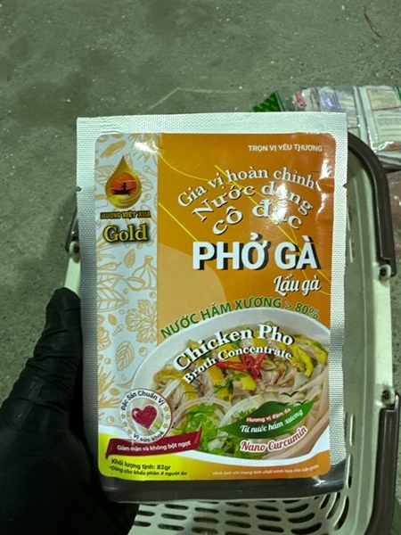 sốt phở gà lẩu gà gold