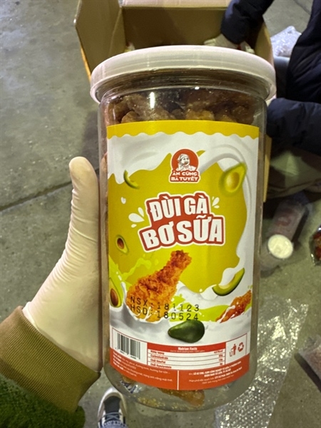 đùi gà bơ sữa hộp bà tuyết