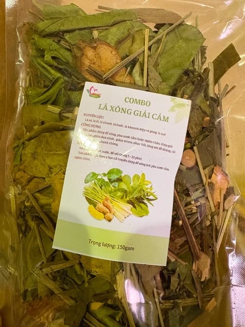 lá xông cảm 150g