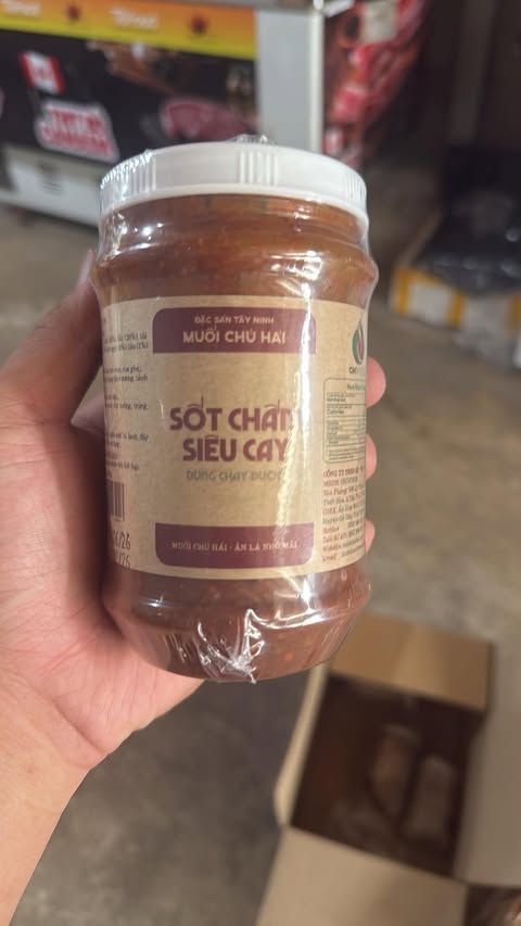 sốt chấm siêu cay chú hải