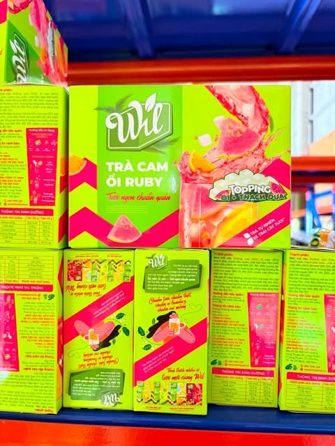 Trà cam ổi ruby wil