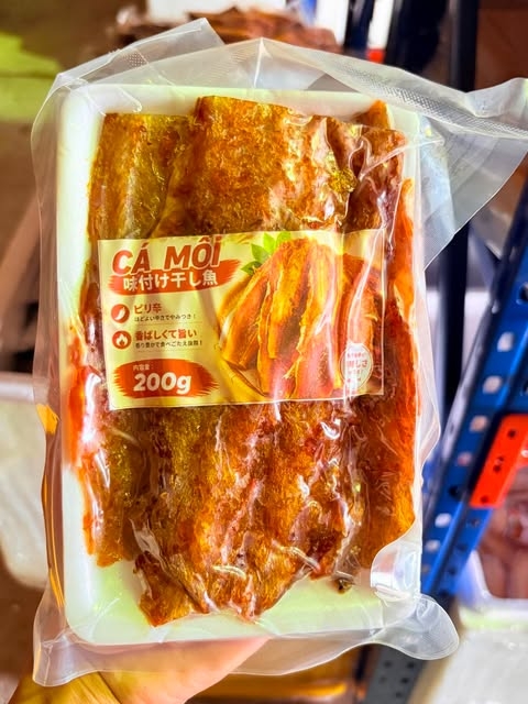 CÁ MỐI TẨM GIA VỊ 200g