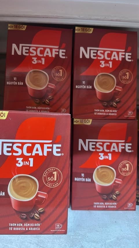 Cà phê hoà tan Nescafé 3IN1