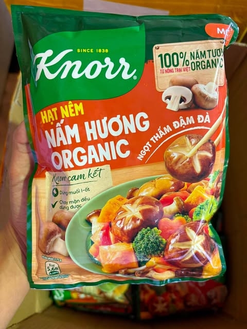 HẠT NÊM NÂM KNORR NẤM HƯƠNG GÓI 380g